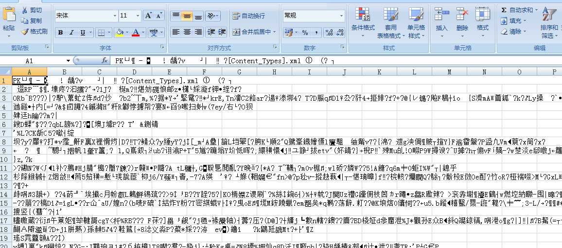 <strong>EXCEL乱码怎么解决方法-excel乱码修复方法</strong>